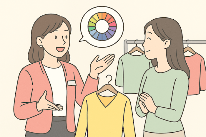 色彩検定を受験するメリット|お客様に自信を持って提案できる