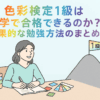 色彩検定１級は独学で合格できる？勉強方法を解説