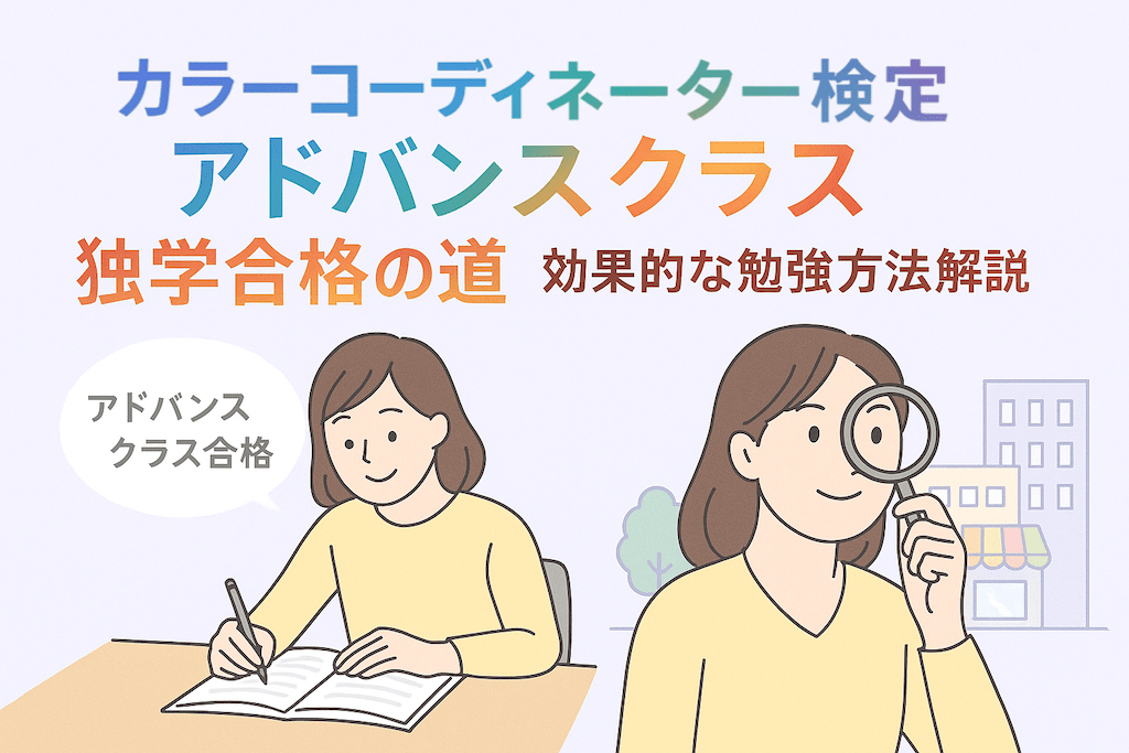 カラーコーディネーター検定アドバンスクラス独学合格への道
